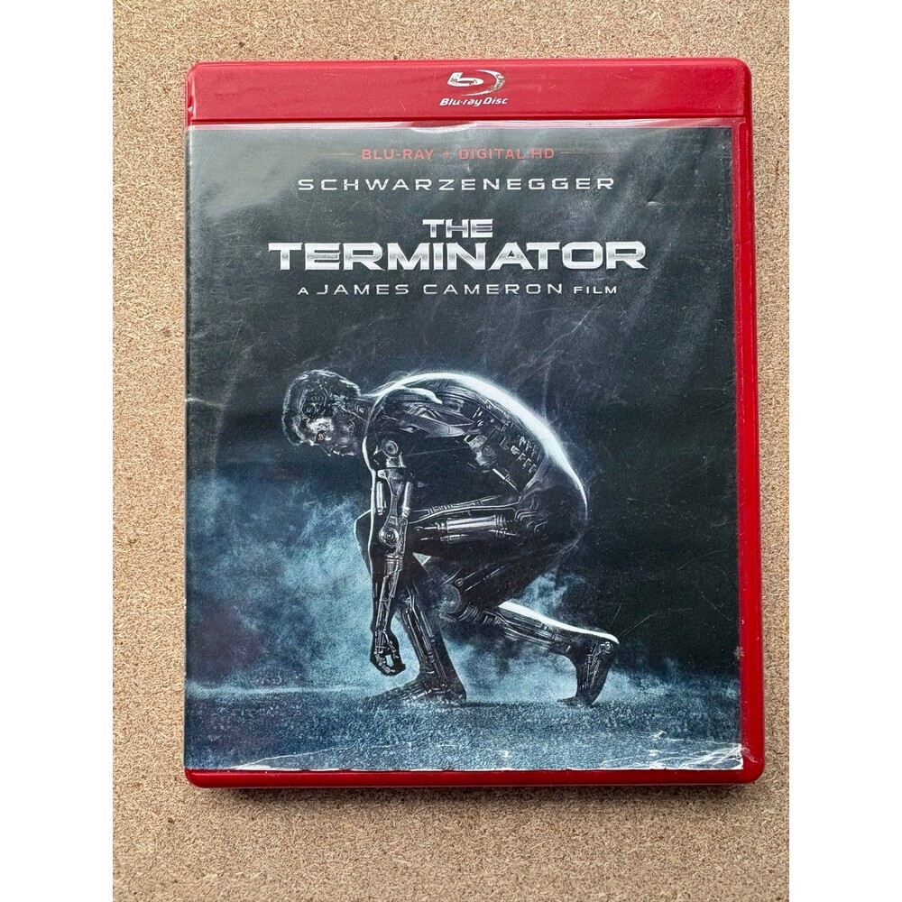 The Terminator (1984) (Blu-ray) Arnold Schwarzenegger RED W Memorabilia Pictures